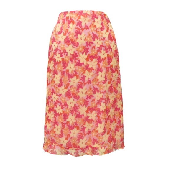 Cynthia Howie Floral Print Skirt Size 8 (A111) - Picture 2 of 6